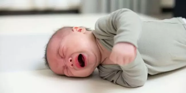 Fussy baby with congestion symptoms