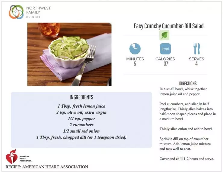 Easy Crunchy Cucumber Salad Recipe