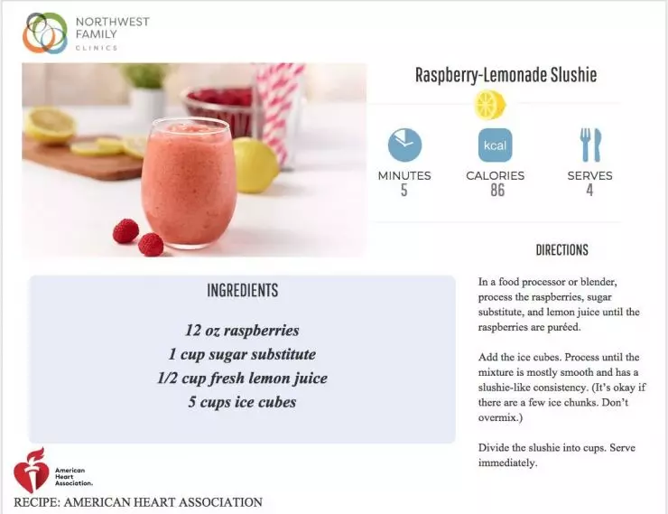 Raspberry Slushie Recipe