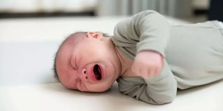 Fussy baby with congestion symptoms